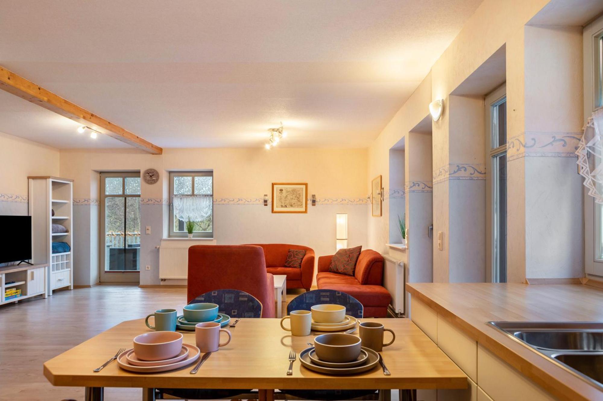 Ferienwohnung 1 Hof Schaefer Waldeck  Exteriör bild